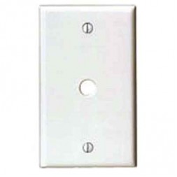 1-Gang Phone/Cable Box Mount Wall Plate 