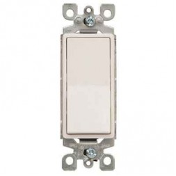 Residential Decora Rocker Switch 3-Way 15Amp-White