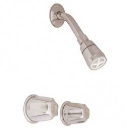 Bathroom 1-Spray 1.5 in. Showerhead in Chrome