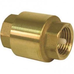 Brass 1/2 in. FIP Lead Free Check Valve In-Line