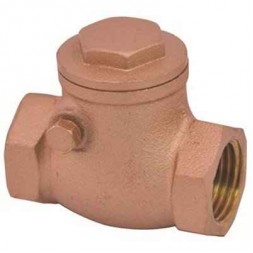 1/2 in. FIP Lead Free Swing Check Valve with Brass Body-Threaded