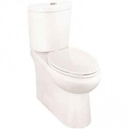 2-Piece Dual Flush Elongated Toilet in White, Seat Included