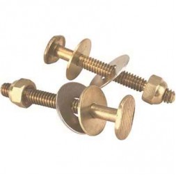 Johni-Bolts Style Solid Brass Closet Bolts