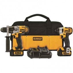 Hammer Drill/Impact Driver Combo Kit-Dewalt
