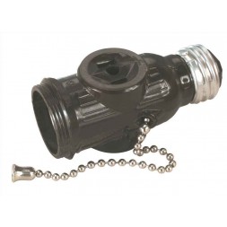 Lightbulb-Pull Chain Socket