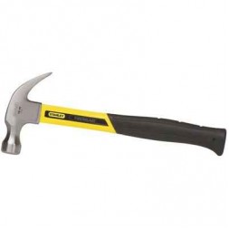 Stanley- Fiberglass Curve Claw Nailing Hammer
